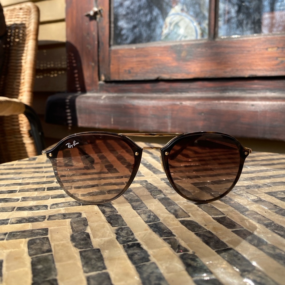 Ray-Ban Round Brown Sunglasses